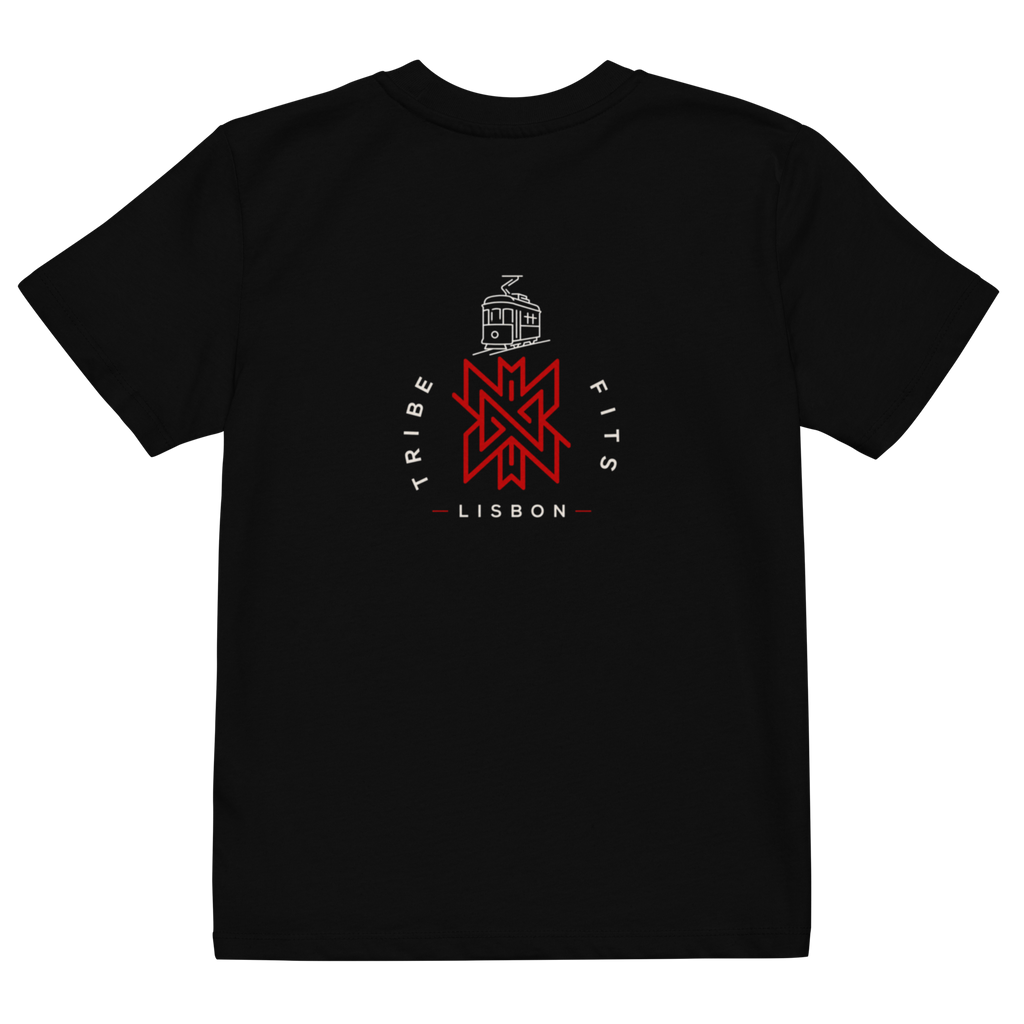 Lisbon Destination Kids Tee dark
