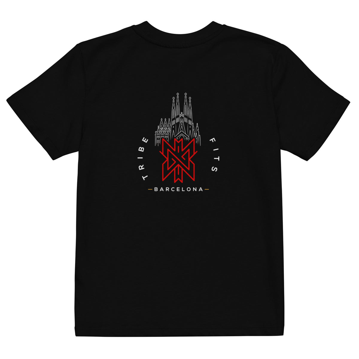 Barcelona Destination Kids Tee dark