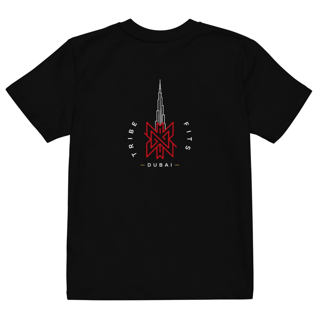 Dubai Destination Kids Tee dark