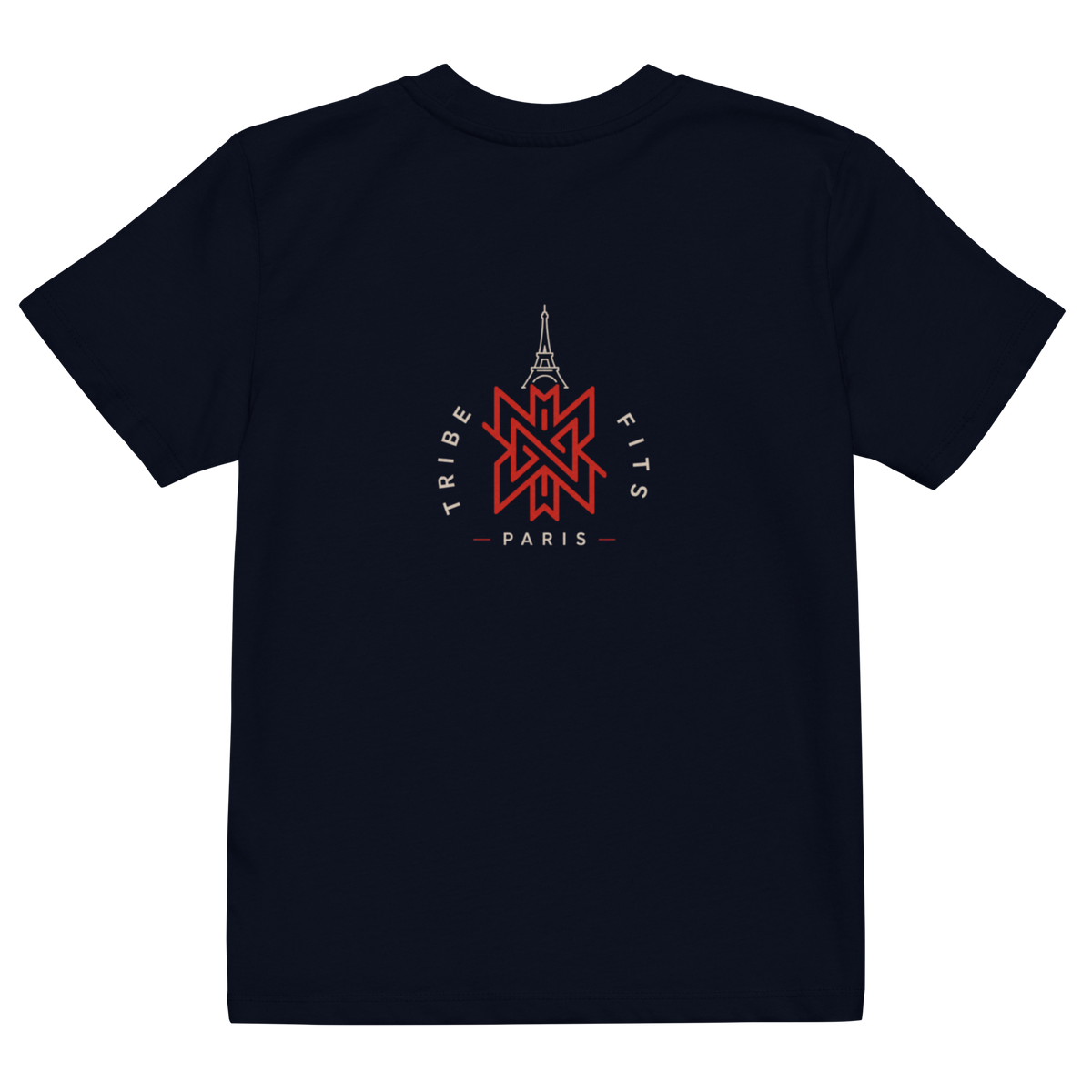 Paris Destination Kids Tee dark
