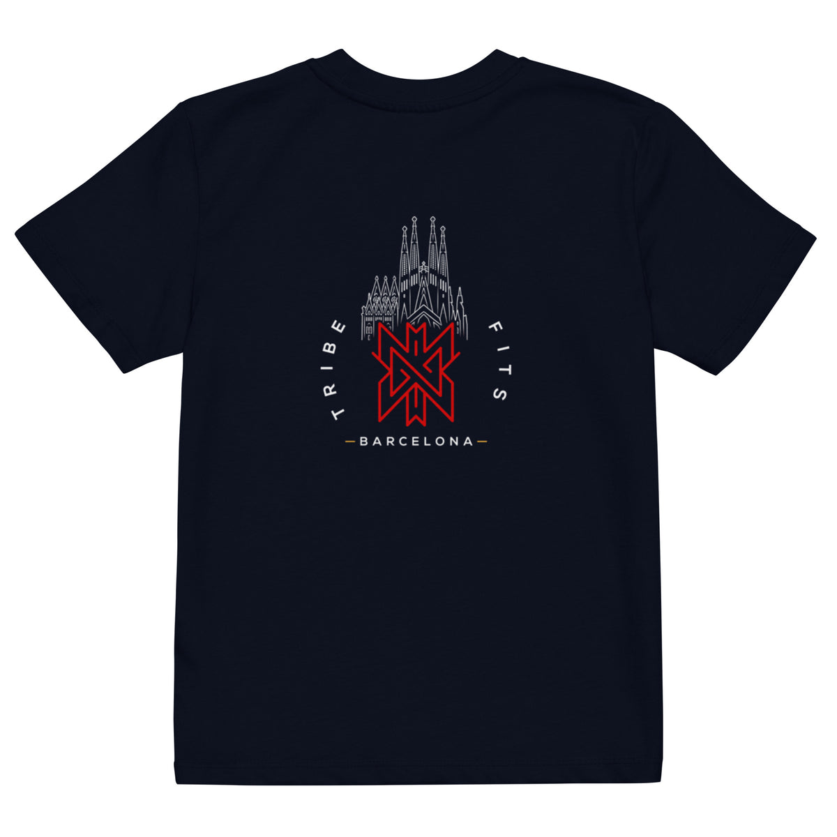Barcelona Destination Kids Tee dark