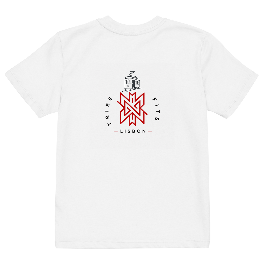 Lisbon Destination Kids Tee light