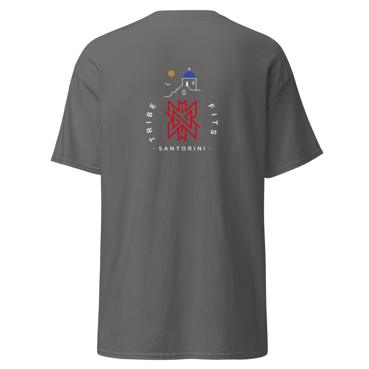 Santorini Destination Tee dark