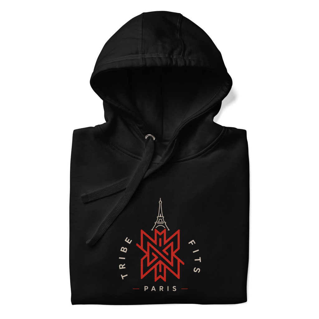 Paris Destination Hoodie dark