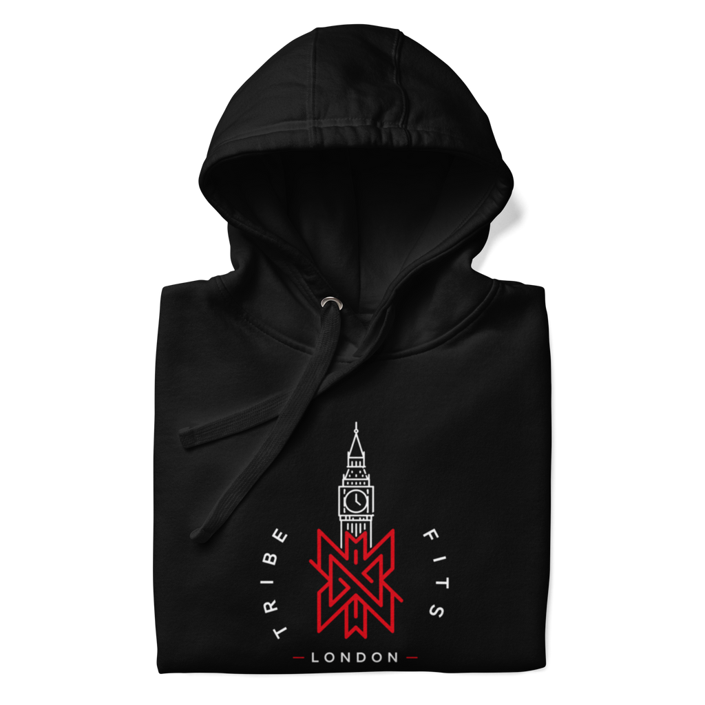 London Destination Hoodie dark