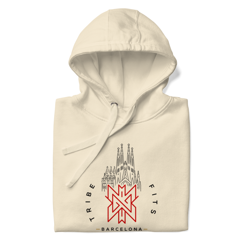 Barcelona Destination Hoodie light