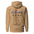 Rome Boarding Pass Hoodie