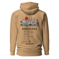 Barcelona Boarding Pass Hoodie