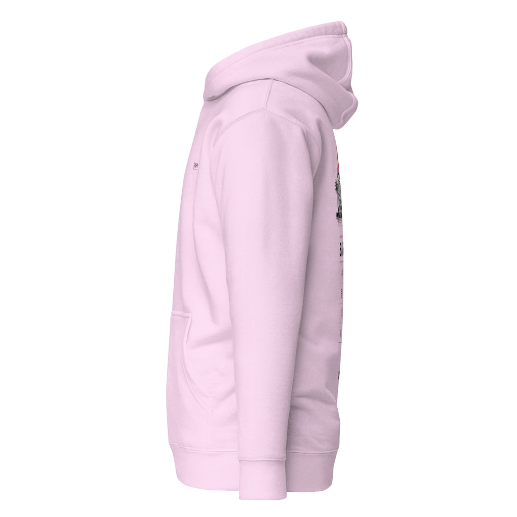 Barcelona Boarding Pass Hoodie