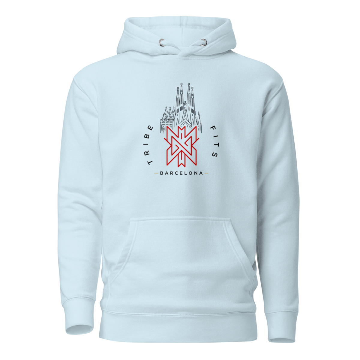Barcelona Destination Hoodie light