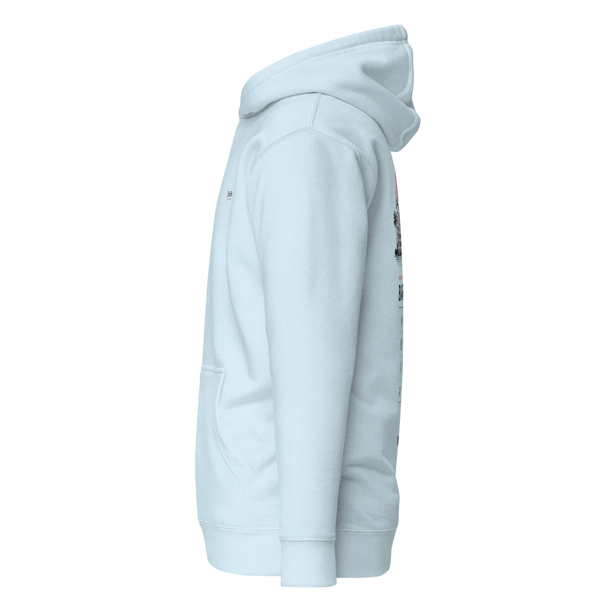 Barcelona Boarding Pass Hoodie