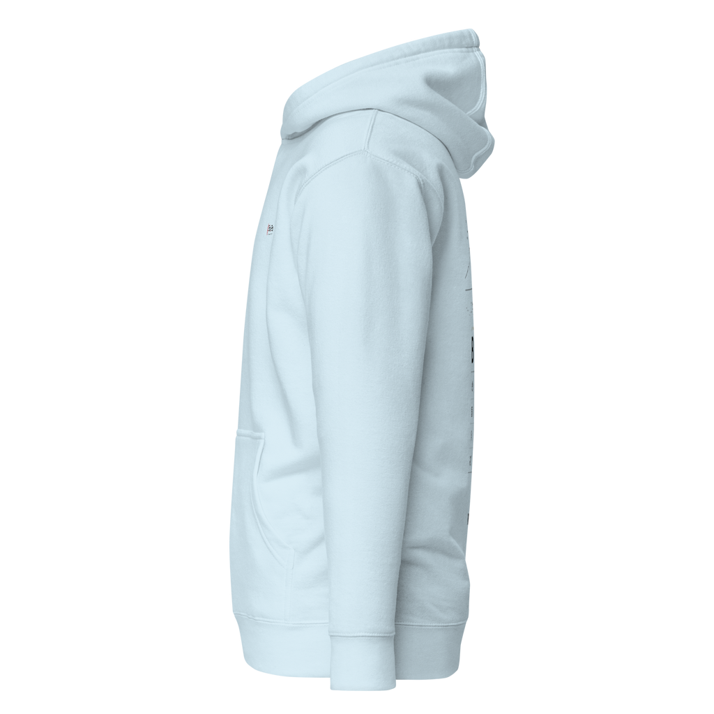 Bali Boarding Pass Hoodie