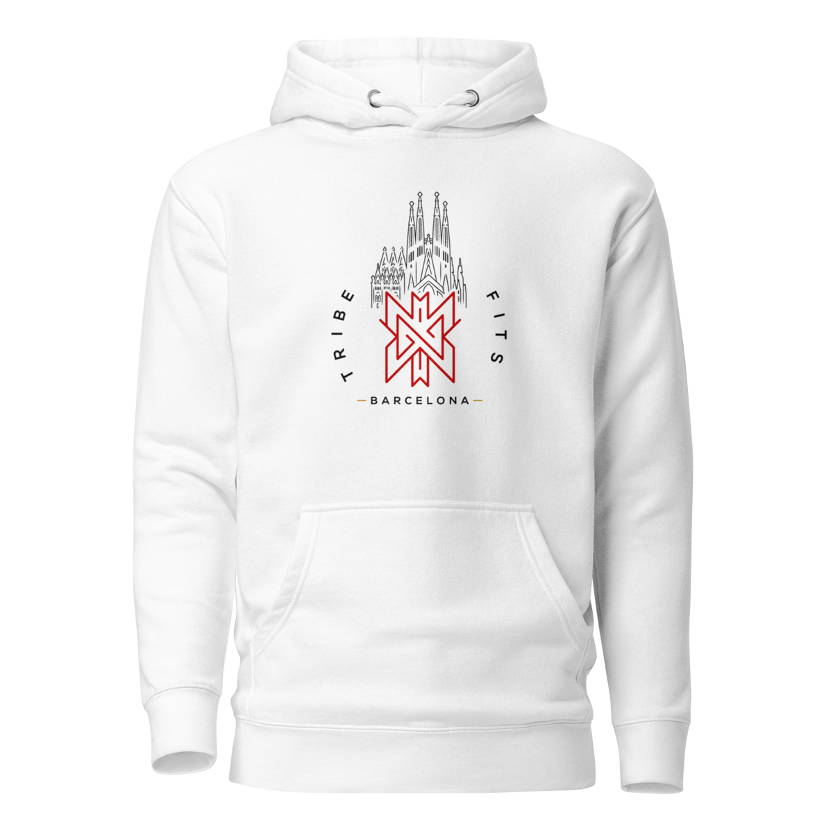 Barcelona Destination Hoodie light